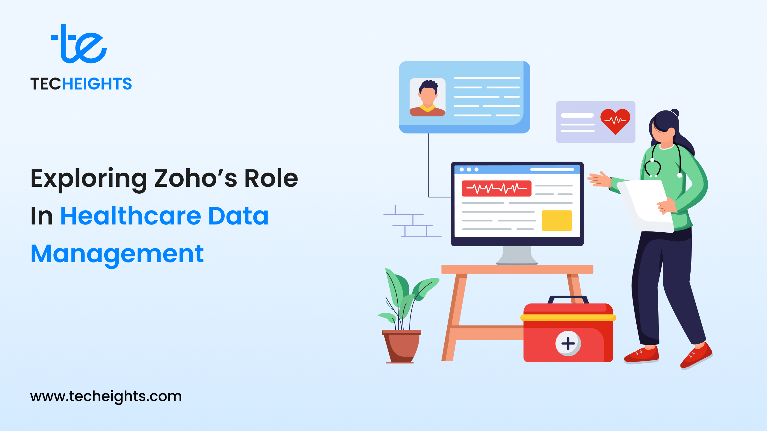 Exploring Zoho’s Role in Healthcare Data Management